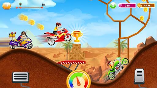 Kids Bike Hill Racing: Free Motorcycle Games Screenshot1