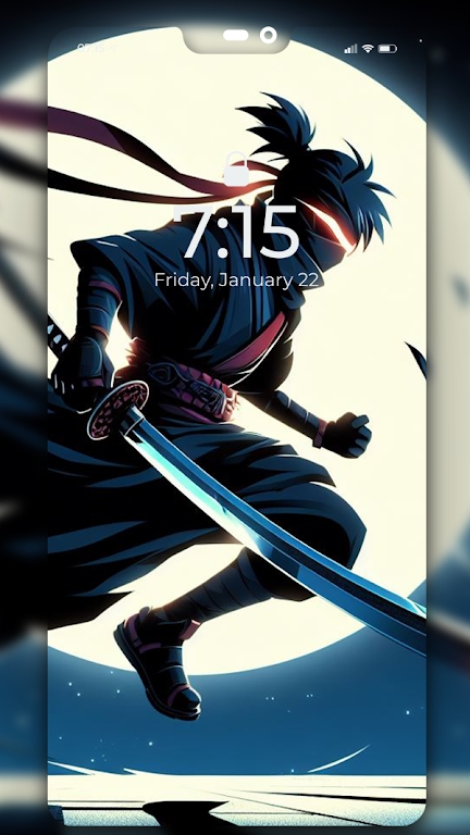 Ninja Anime Wallpaper AI Screenshot2