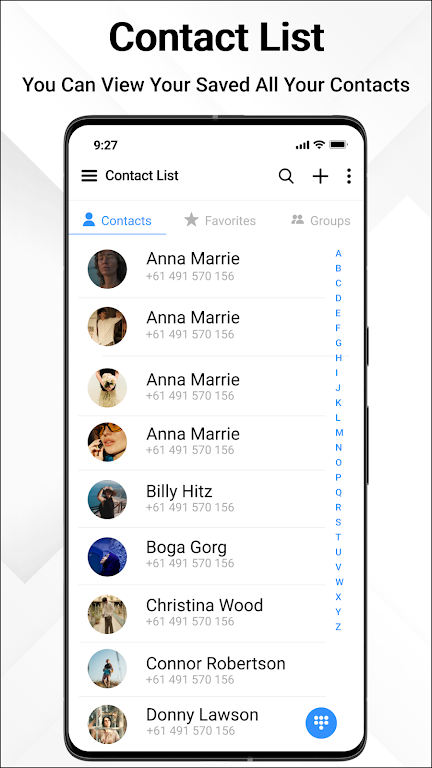 Contacts Screenshot1