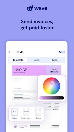 Invoice by Wave Screenshot2