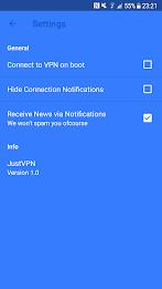 VPN high speed proxy - justvpn Screenshot7