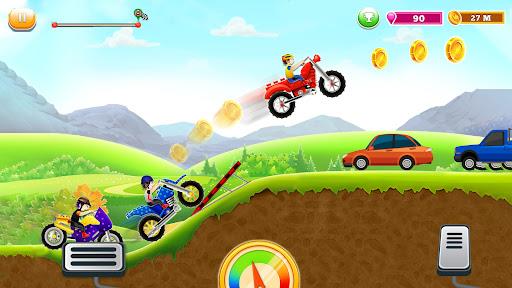 Kids Bike Hill Racing: Free Motorcycle Games Screenshot4
