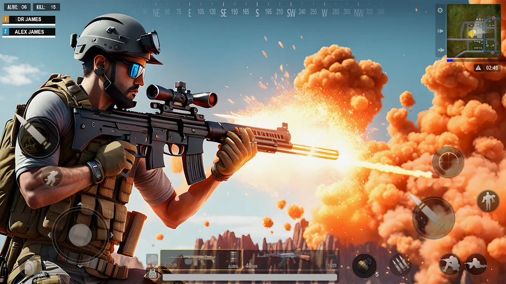 Commando Mission Offline games Screenshot1