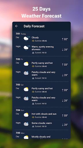 Weather Forecast - Weather Live & Radar & Widget Screenshot3