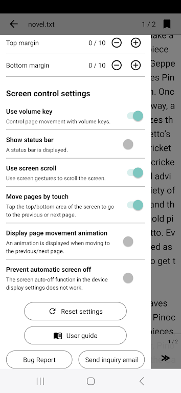 Readbook - Text Viewer Screenshot3