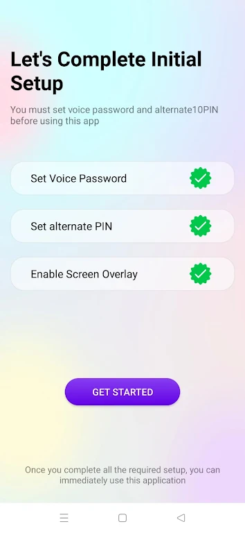 Voice Lock: Unlock Screen Lock Screenshot4