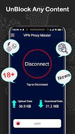 VPN Proxy Master Unblock Site Screenshot1