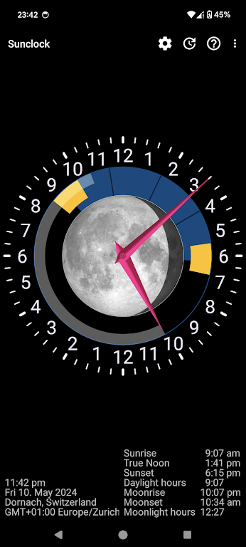 Sunclock Screenshot3