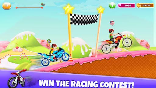 Kids Bike Hill Racing: Free Motorcycle Games Screenshot3