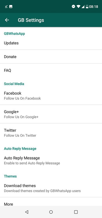 GB WhatsApp Pro v17.52 Screenshot2