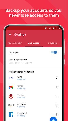 Authy 2-Factor Authentication Screenshot3