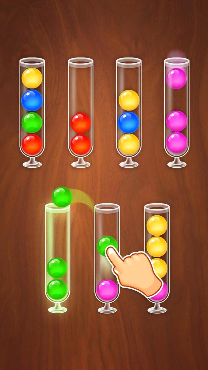 Color Ball Sort Woody Puzzle Screenshot2