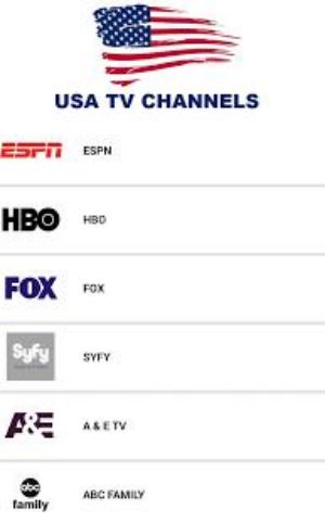 USA TV Channels Screenshot2