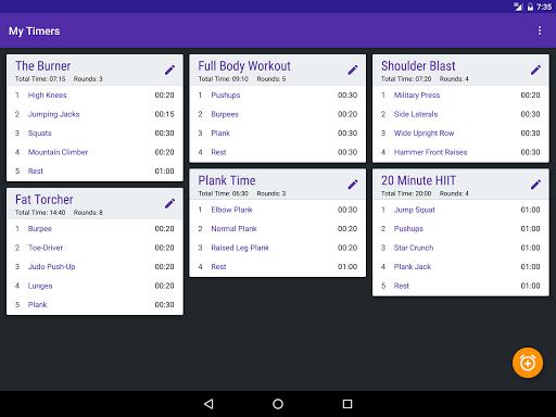 Chrono List - Interval Timer Screenshot3