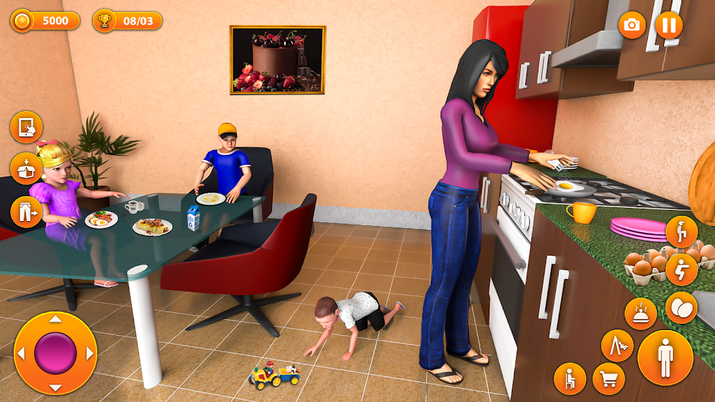 Single Mom Sim Mother Games Screenshot2