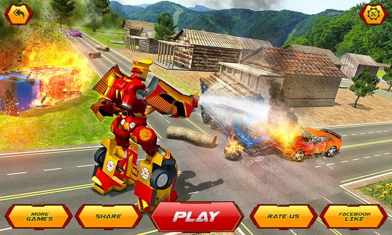 Firefighter Robot Rescue Hero Screenshot1