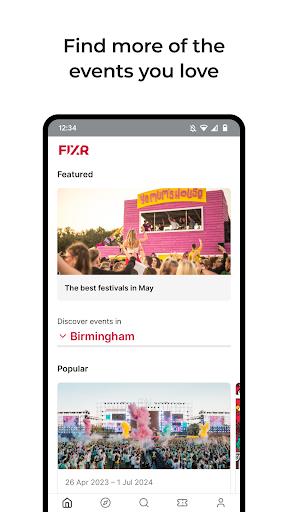 FIXR - Your student events Screenshot4