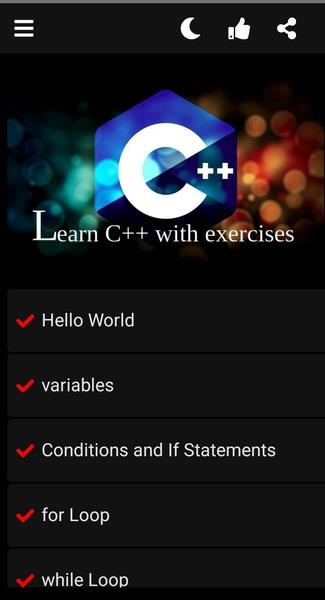 C++ Exercises Screenshot7