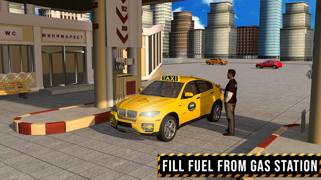 USA Taxi Car Driving: Car Game Screenshot3