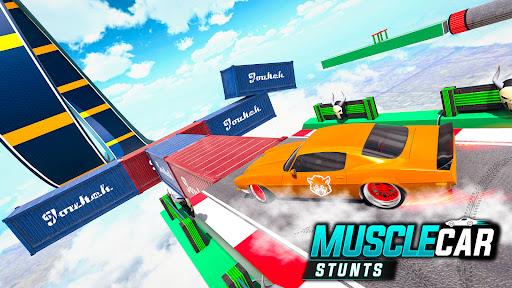 Muscle Car Stunts Games: Mega Ramp Stunt Car Games Screenshot2