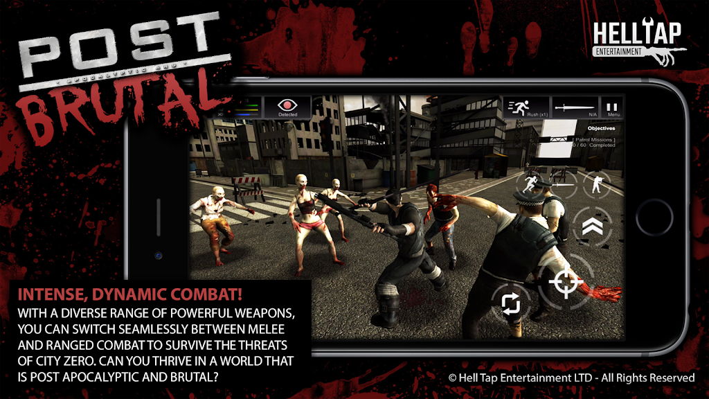 Post Brutal: Zombie Action RPG Screenshot2