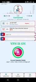 J2 UDP NET - Fast, Secure VPN Screenshot1