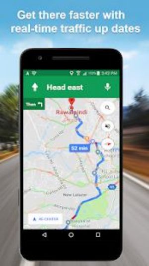 Maps GPS Navigation Route Directions Location Live Screenshot1
