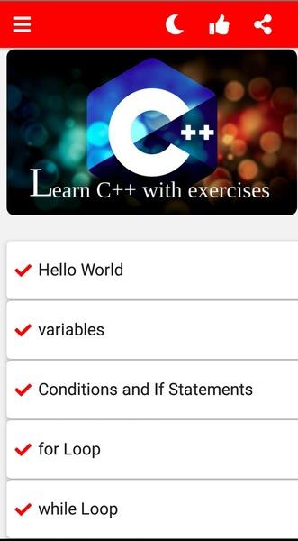 C++ Exercises Screenshot6