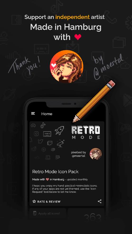 Retro Mode - Icon Pack (Light) Screenshot4