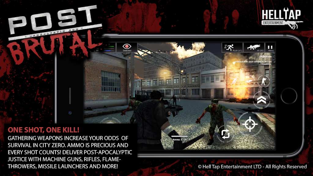 Post Brutal: Zombie Action RPG Screenshot3