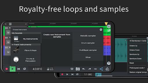 n-Track Studio 8 Music DAW Screenshot2