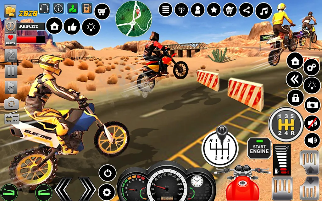Bike Stunt Dirt Bike Games Screenshot3