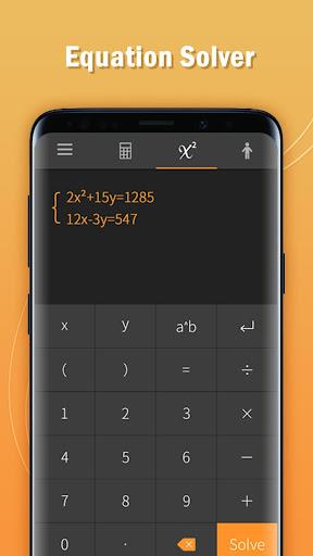 Math Calculator - Equation Solver, Free Scientific Screenshot3