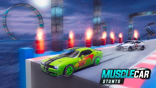 Muscle Car Stunts Games: Mega Ramp Stunt Car Games Screenshot4
