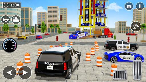 Police Multi Level Car Parking Games: Cop Car Game Screenshot2