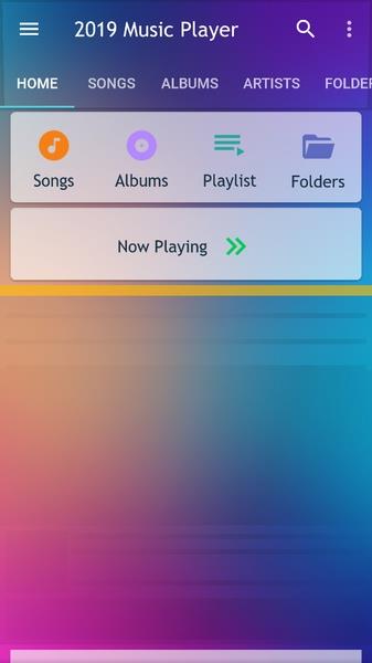 Music Player 2019 Screenshot1