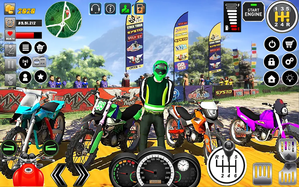 Bike Stunt Dirt Bike Games Screenshot1