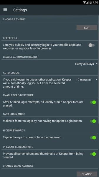 Keeper Password Manager Screenshot5