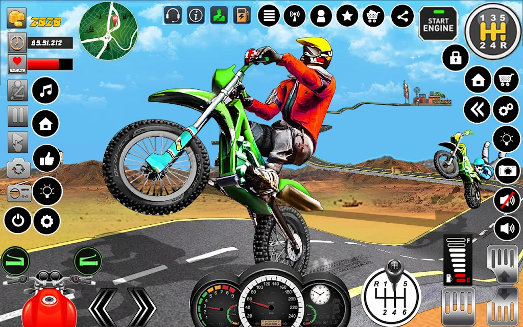 Bike Stunt Dirt Bike Games Screenshot4