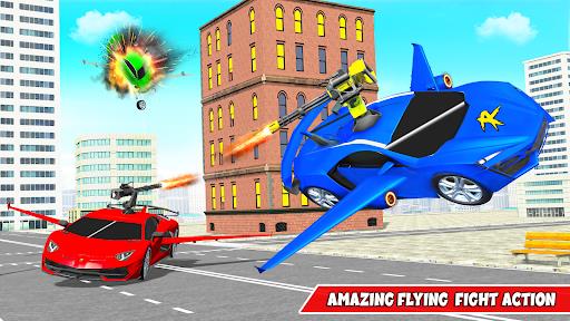 Flying Horse Transform Car: Muscle Car Robot Games Screenshot1
