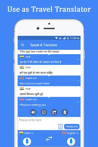 Speak and Translate Voice Translator & Interpreter Screenshot4