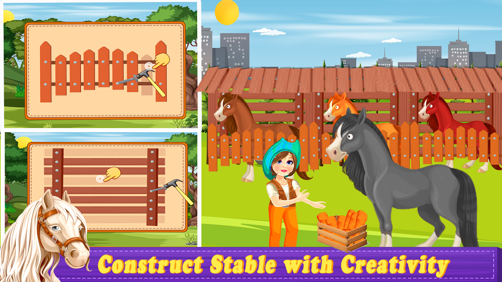 Horse Stable Farm Construction Screenshot1