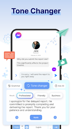 AI Type AI Keyboard Chat Screenshot3