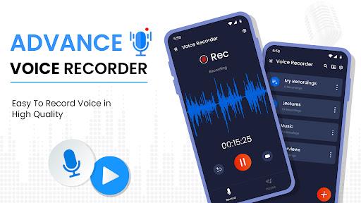 Advance Voice Recorder Screenshot1