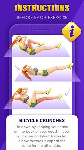 Flat Stomach Workout for Women - Burn Belly Fat Screenshot3