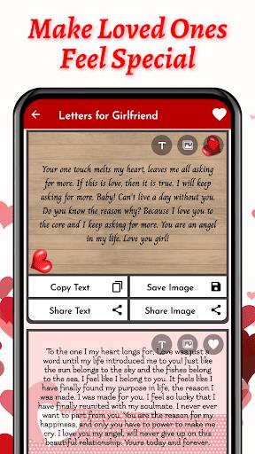 Love Letters & Love Messages - Share Flirty Texts Screenshot1