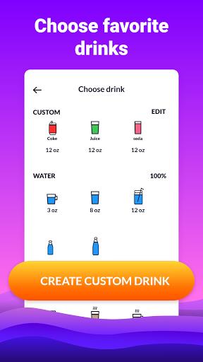 Drink Water - Drinking Reminder, Alarm & Tracker Screenshot3
