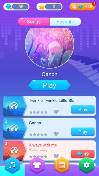 Classic Piano Screenshot1