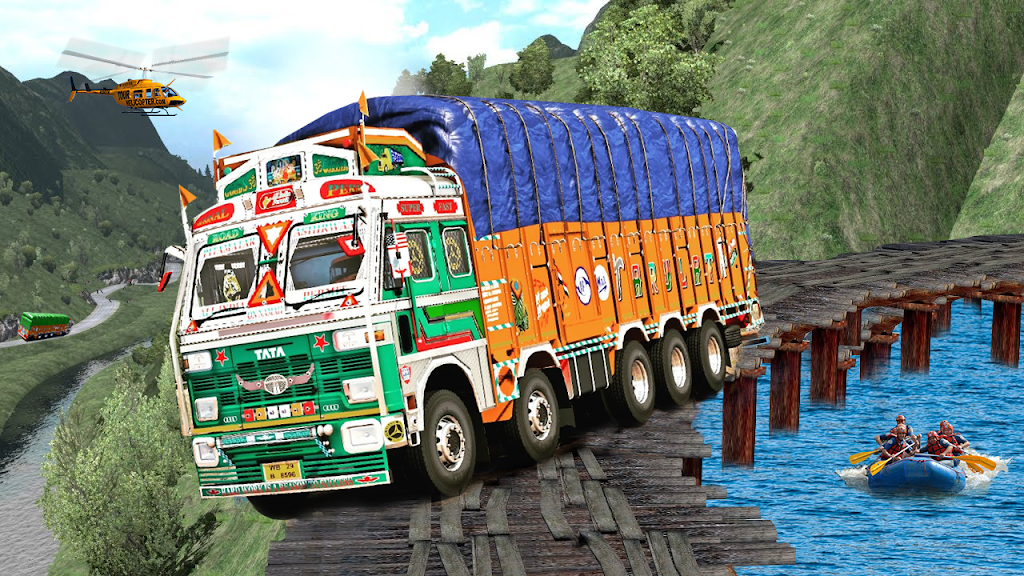 Indian Truck Game Cargo Truck Screenshot3