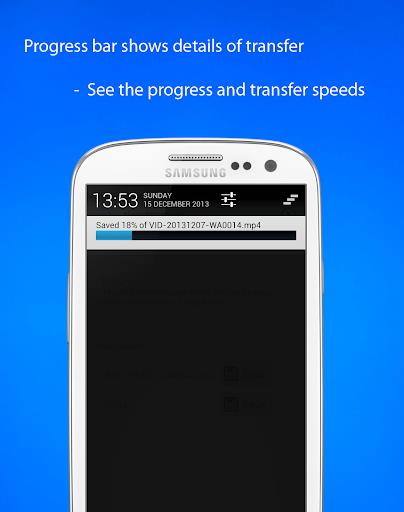 WiFi File Transfer - IPMsg Screenshot4